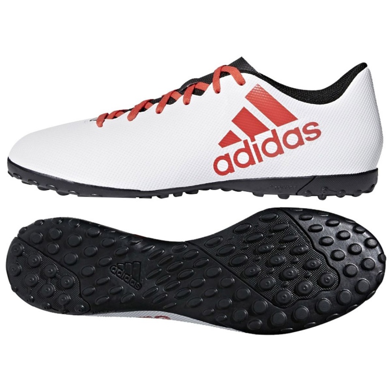 Adidas X Tango 17.4 Tf Jr CP9044 futballcipő sokszínű fehér Adidas X Tango 17.4 Tf Jr CP9044 futballcipő sokszínű fehér