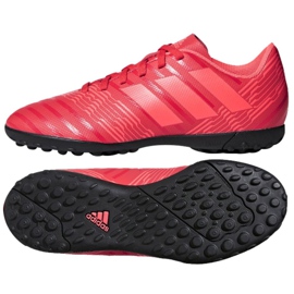 Adidas Nemeziz Tango 17.4 Tf Jr CP9215 futballcipő sokszínű piros