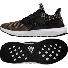 Adidas Rapida Run Knit Jr DB0220 futócipő fekete