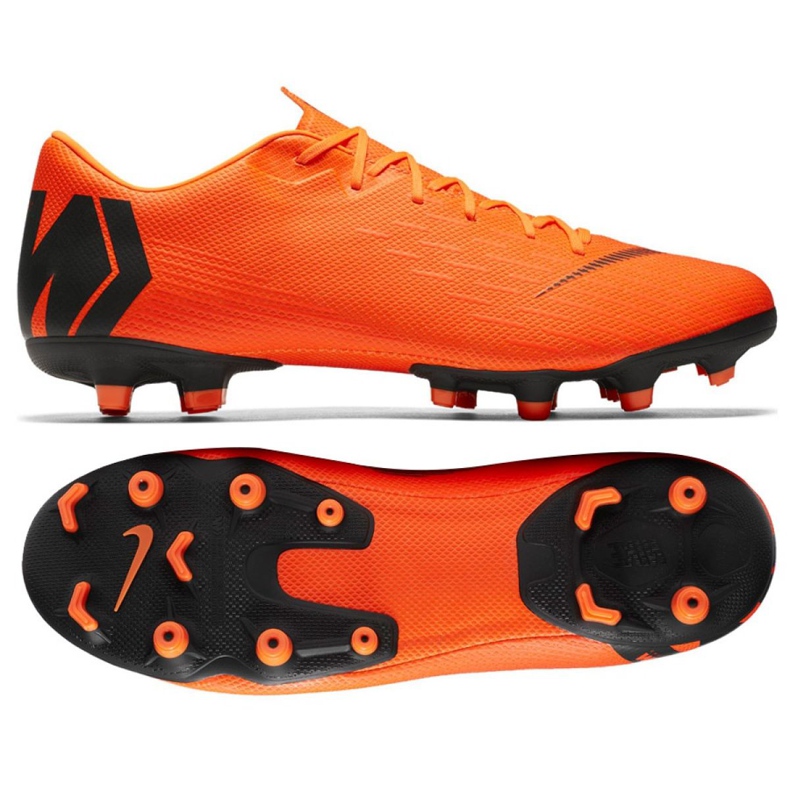 Nike Mercurial Vapor 12 Academy Fg M AH7375-810 futballcipő sokszínű narancssárga Nike Mercurial Vapor 12 Academy Fg M AH7375-810 futballcipő sokszínű narancssárga