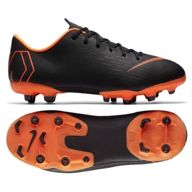Nike Mercurial Vapor 12 Academy Gs Mg Jr AH7347-081 futballcipő fekete fekete