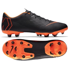 Nike Mercurial Vapor 12 Academy Fg M AH7375-081 futballcipő sokszínű fekete Nike Mercurial Vapor 12 Academy Fg M AH7375-081 futballcipő sokszínű fekete