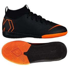 Beltéri cipő Nike Mercurial SuperflyX 6 Academy Gs Ic Jr AH7343-081 narancssárga fekete