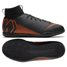 Nike Mercurial Superflyx 6 Club beltéri cipő fekete Nike Mercurial Superflyx 6 Club beltéri cipő fekete