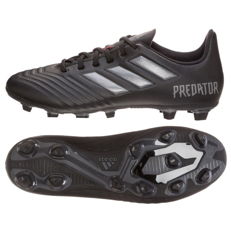 Adidas Predator 18.4 FxG M CP9266 futballcipő sokszínű fekete