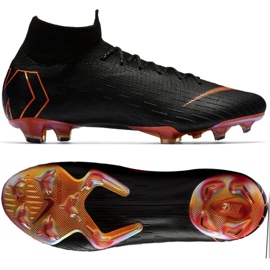 Nike Mercurial Superfly 6 futballcipő fekete fekete