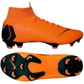 Nike Mercurial Superfly 6 Pro Fg M AH7368-810 focicipő narancssárga narancssárga Nike Mercurial Superfly 6 Pro Fg M AH7368-810 focicipő narancssárga narancssárga