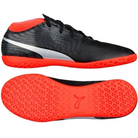 Puma One 18.4 It Junior futballcipő fekete