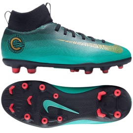 Nike Mercurial Superfly 6 Club CR7 Mg Jr AJ3115-390 futballcipő kék kék Nike Mercurial Superfly 6 Club CR7 Mg Jr AJ3115-390 futballcipő kék kék