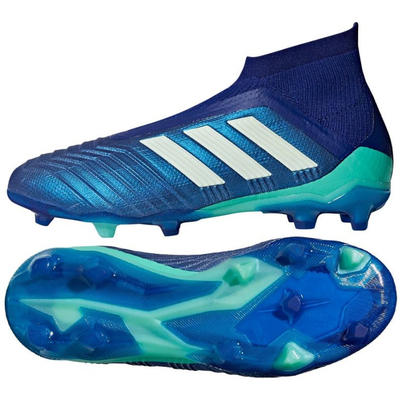Adidas Predator 18+ Fg futballcipő kék