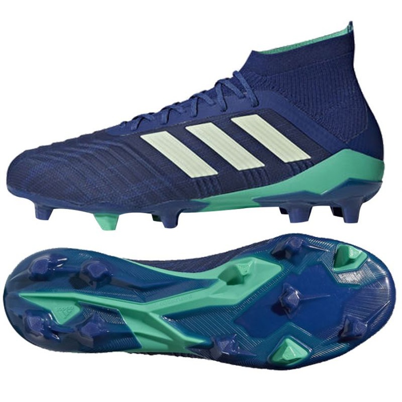 Adidas Predator 18.1 Fg M CM7411 futballcipő kék kék