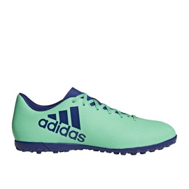 Adidas X Tango 17.4 TF M CP9148 futballcipő zöld