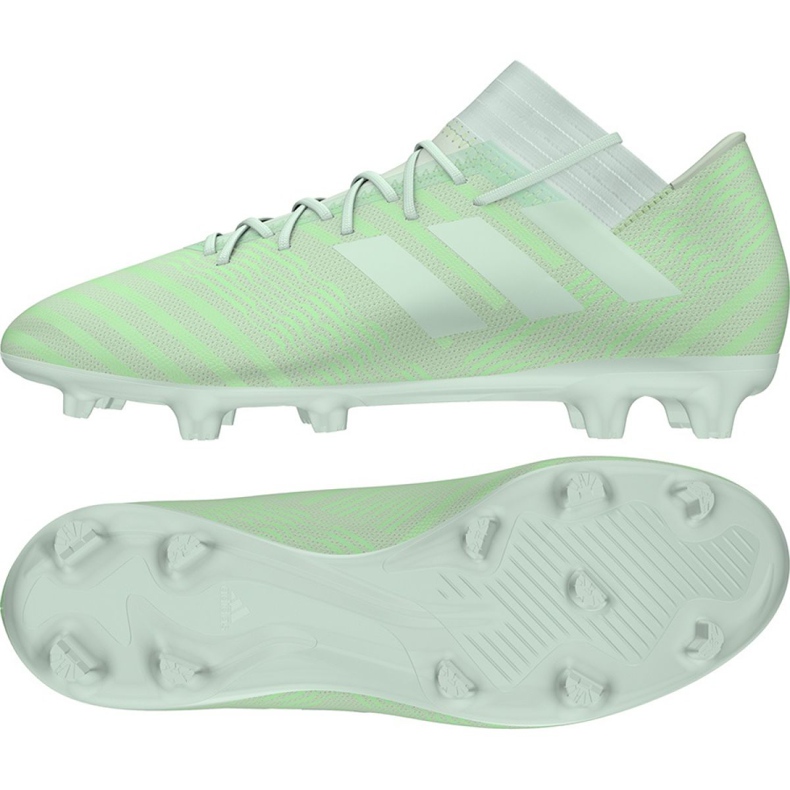 Adidas Nemeziz 17.3 Fg M CP8989 futballcipő zöld zöld