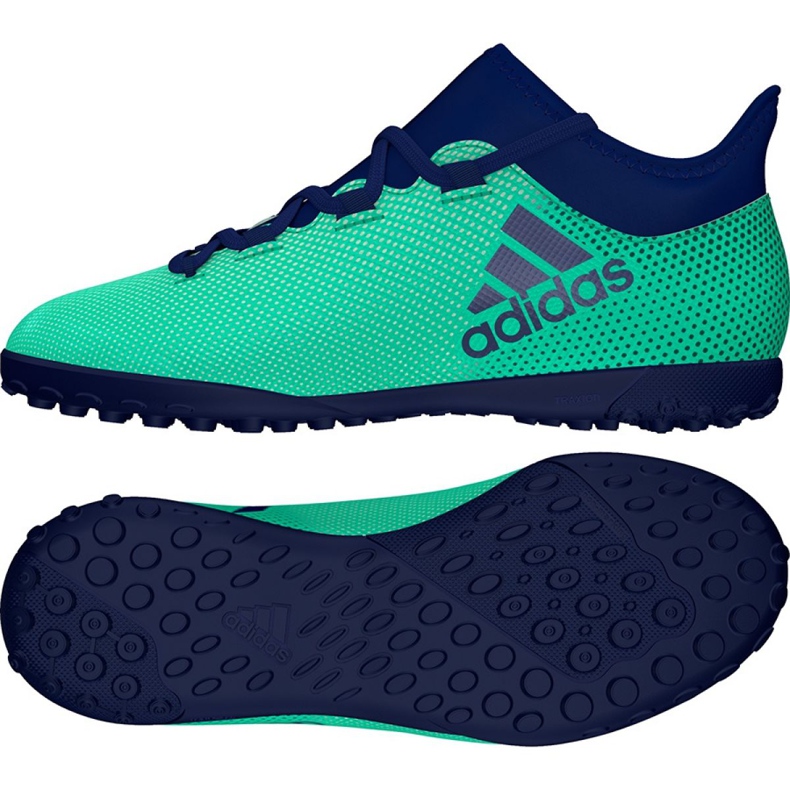 Adidas X Tango 17.3 Tf Jr CP9027 futballcipő sokszínű kék