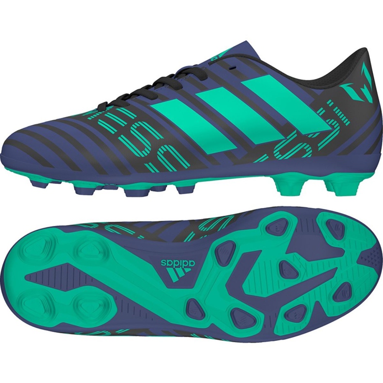 Adidas Nemeziz Messi Tango 17.4 Fg Jr CP9212 futballcipő sokszínű fekete