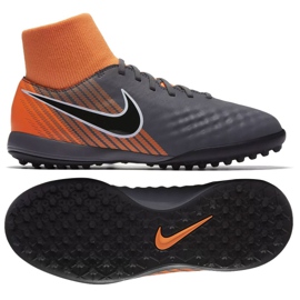 Nike Magista Obrax 2 Academy Df Tf Jr AH7318-080-S futballcipő szürke szürke