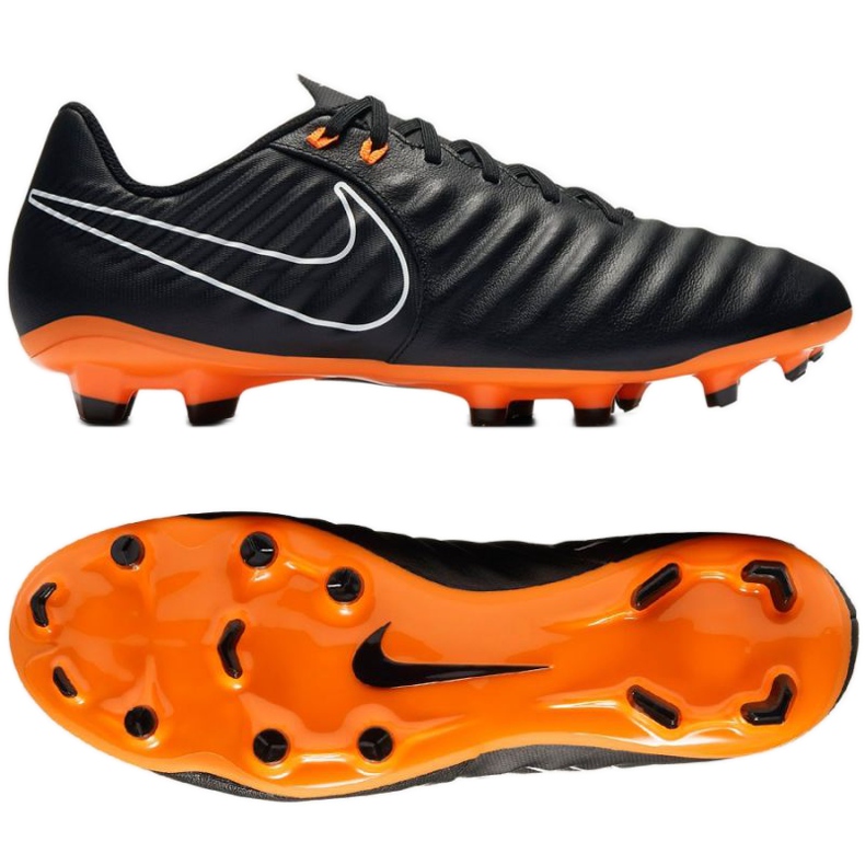Nike Tiempo Legend 7 Academy FG M AH7242-080-S futballcipő fekete