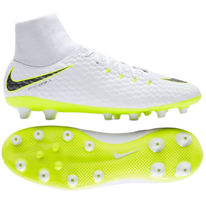 Nike Hypervenom Phantom 3 Academy DF AG M AH7266-107 futballcipő fehér