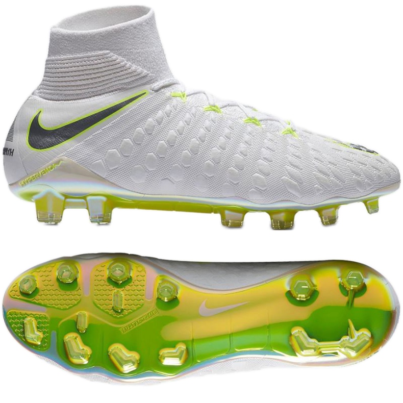 Nike Hypervenom Phantom 3 Elite Dynamic Fit FG M AJ3803-107 futballcipő fehér