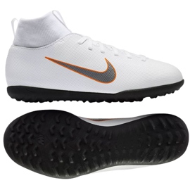 Nike Mercurial SuperflyX 6 Club Jr AH7345-107 futballcipő sokszínű fehér