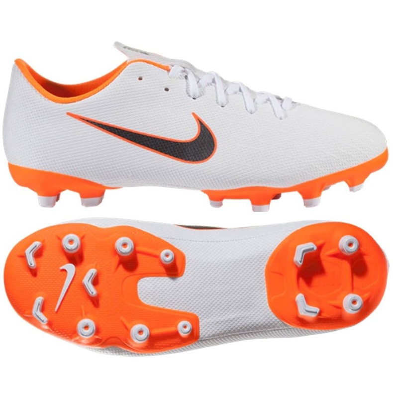 Nike Mercurial Vapor 12 Academy Gs Mg Jr AH7347-107 futballcipő sokszínű fehér Nike Mercurial Vapor 12 Academy Gs Mg Jr AH7347-107 futballcipő sokszínű fehér