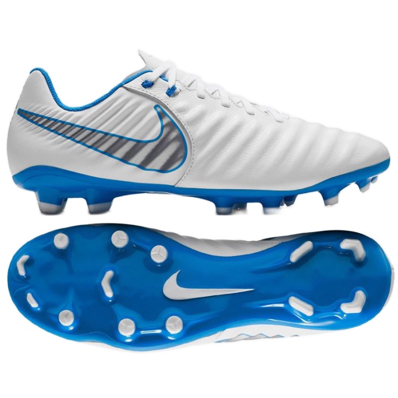 Nike Tiempo Legend 7 Academy Fg M AH7242-107 futballcipő fehér fehér