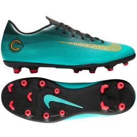 Nike Mercurial Vapor 12 Club CR7 Mg M AJ3723-390 futballcipő zöld zöld