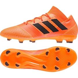 Adidas Nemeziz 18.2 Fg M DA9580 futballcipő sokszínű narancssárga