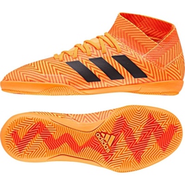 Adidas Nemeziz Tango 18.3 IN Jr DB2373 futballcipő narancssárga