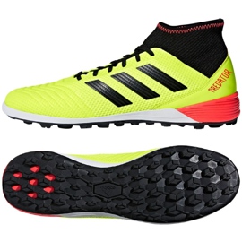 Adidas Predator Tango 18.3 Tf M DB2134 futballcipő sárga sárga