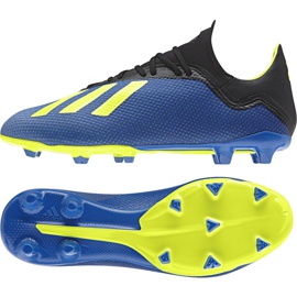 Adidas X 18.3 Fg M DA9335 futballcipő sokszínű kék