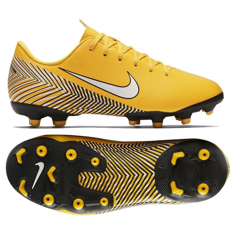 Nike Mercurial Vapor 12 Academy Neymar Mg Jr AO2896-710 futballcipő sokszínű sárga