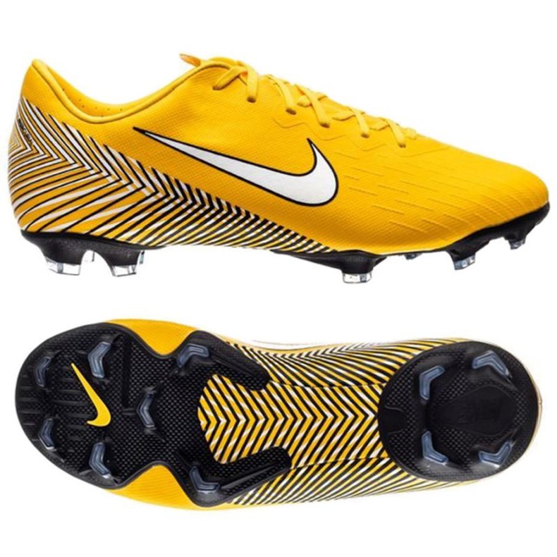 Nike Mercurial Vapor 12 Elite Neymar Fg Jr AR4091-710 futballcipő sárga ns ról ről ns kötet