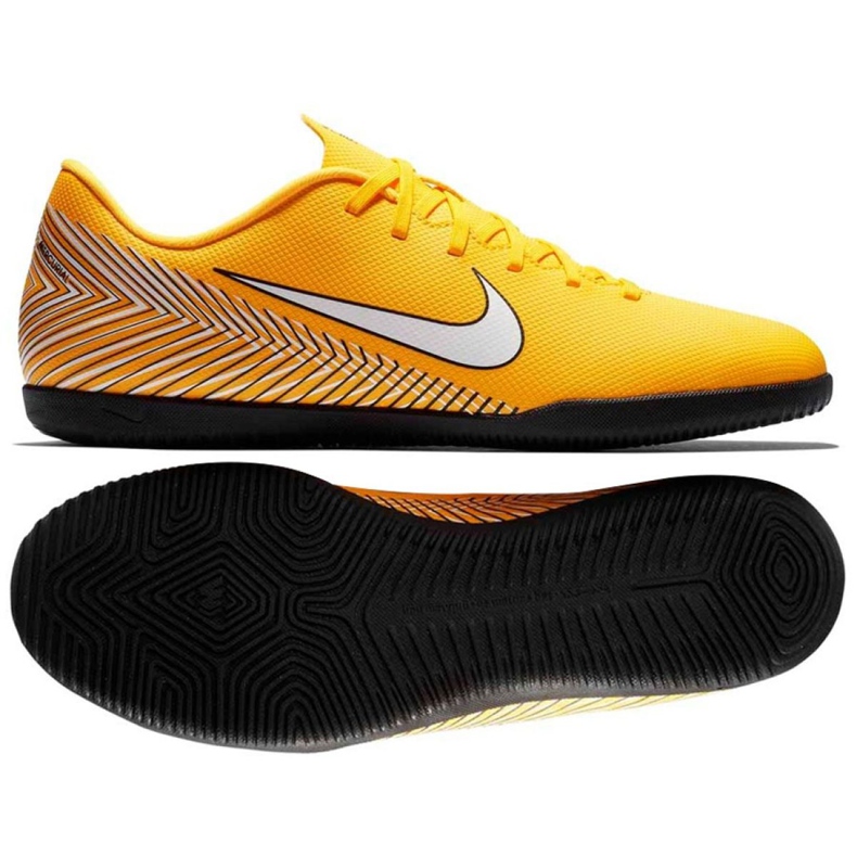 Beltéri cipő Nike Mercurial VaporX 12 Club Neymar Ic M AO3120-710 sárga sárga