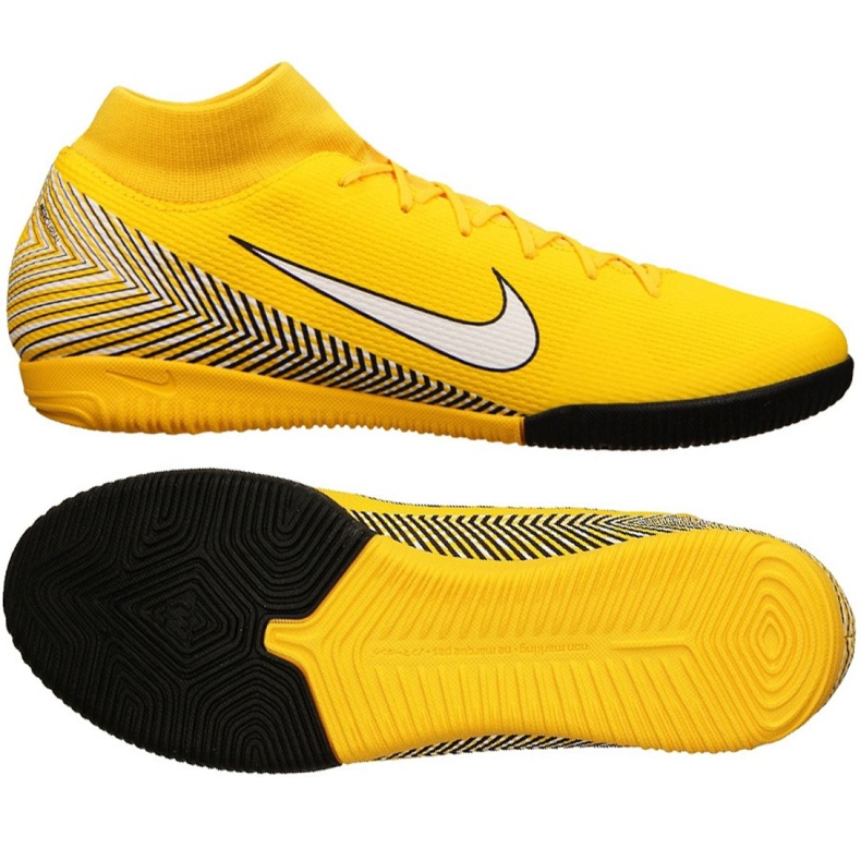 Beltéri cipő Nike Mercurial Neymar SuperflyX 6 Academy Ic M AO9468-710 sokszínű sárga Beltéri cipő Nike Mercurial Neymar SuperflyX 6 Academy Ic M AO9468-710 sokszínű sárga
