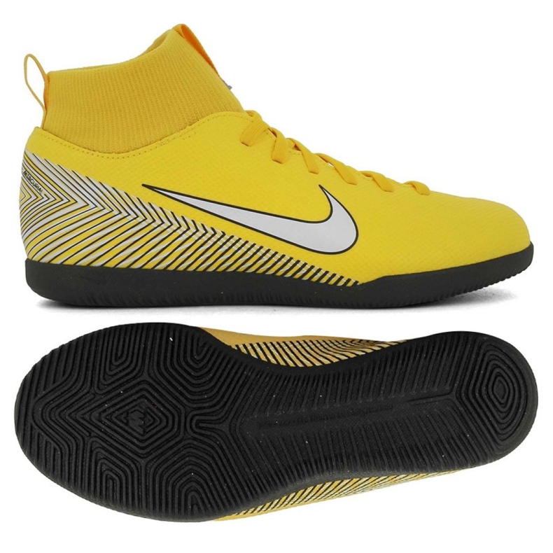 Belső cipő Nike Mercurial SuperflyX 6 Club Neymar Ic Jr AO2891-710 sokszínű sárga