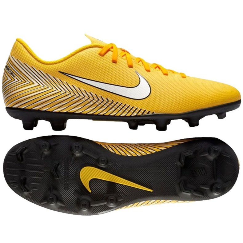Nike Mercurial Vapor 12 Club Neymar Mg M AO3129-710 focicipő sokszínű sárga