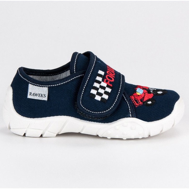 Raweks Fiúk tépőzáras papucsai kék