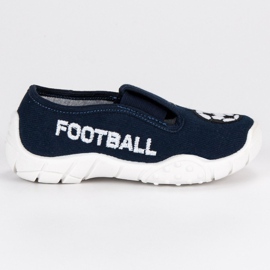 Raweks Házi papucs, elasztikus szalaggal kék