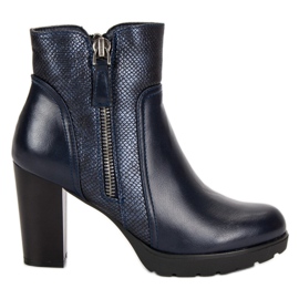 Filippo Sötétkék csizma a poszton Filippo Sötétkék csizma a poszton