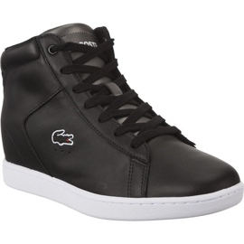 Lacoste Carnaby Evo Wedge 317 fekete