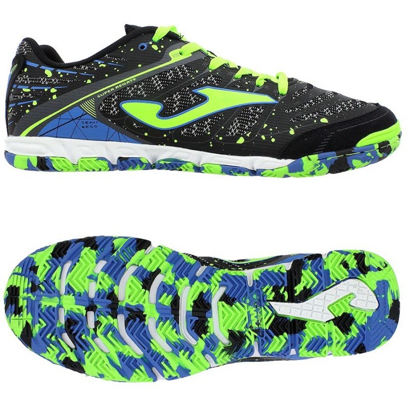 Joma Super Regate 701 Negro Indoor szürke