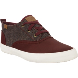Keds Triumph Mid Nylon és Tweed 707 piros