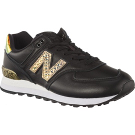 New Balance Új mérleg WL574NRH fekete sárga