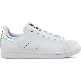 Adidas Stan Smith J 272 lábbeli fehér fém ezüst lábbeli fehér