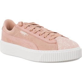 Suede Platform Peach Beige PUMA White ibolya rózsaszín Suede Platform Peach Beige PUMA White ibolya rózsaszín