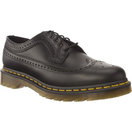 Dr. Martens 3989 Brogue Black Smooth fekete