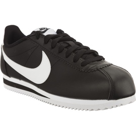 Nike Wmns Classic Cortez Bőr 010 fekete