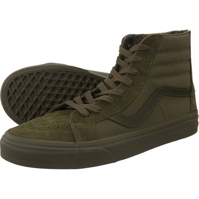 Vans SK8-Hi Reissue Zip Juv zöld