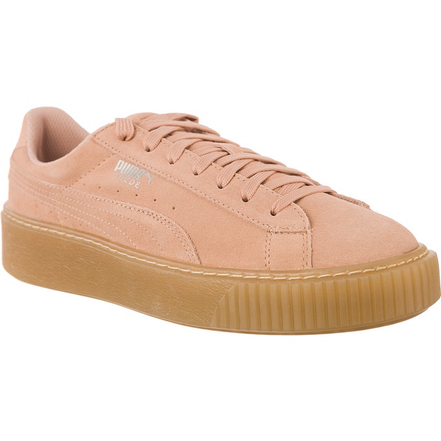 Puma Suede Platform Jewel Peach Beige Peach Beige bézs